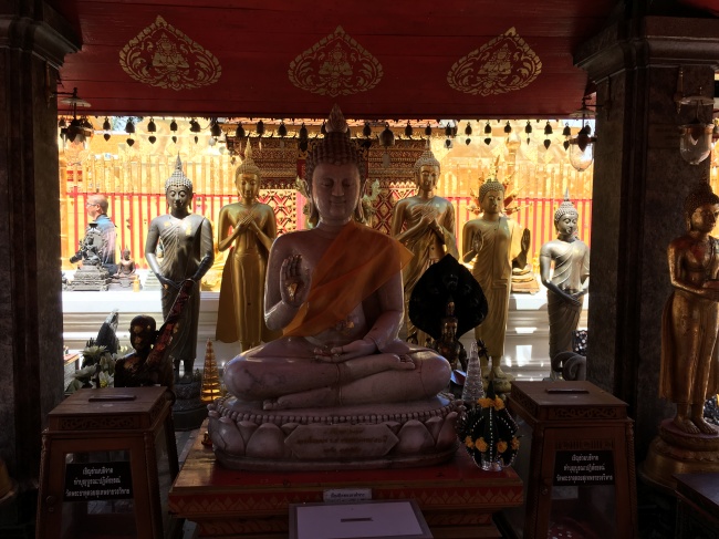 Gold Buddha Images in Thailand